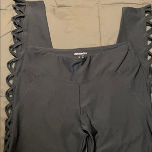 Marika Strappy Yoga Pants Leggings